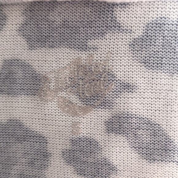 Tickled Teal Sz Small Open Duster Cardigan Long Sleeve Leopard Pockets - Picture 3 of 6